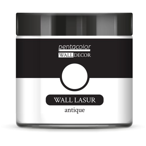 Pentart Lazurovací barva na zeď antique WALL DECOR 500 ml ANTICKÁ BÍLÁ