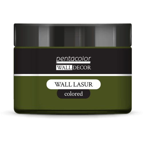 Pentart Lazurovací barva na zeď barevná WALL DECOR 150 ml OLIVOVÁ ZELENÁ