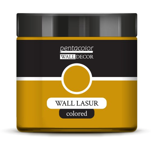 Pentart Lazurovací barva na zeď barevná WALL DECOR 500 ml OKROVÁ