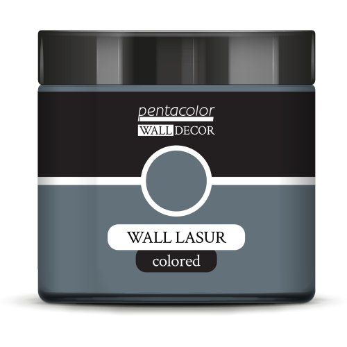 Pentart Lazurovací barva na zeď barevná WALL DECOR 500 ml ŠEDÁ