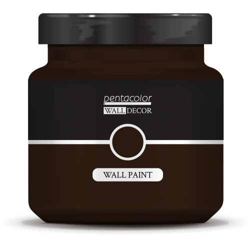 Pentart Barva na zeď WALL DECOR 1000 ml LANÝŽOVÁ HNĚDÁ