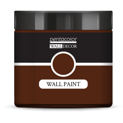 Pentart Barva na zeď WALL DECOR 500 ml REZAVÁ HNĚDÁ