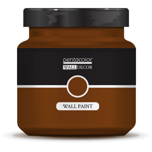 Pentart Barva na zeď WALL DECOR 1000 ml SVĚTLÁ REZAVÁ