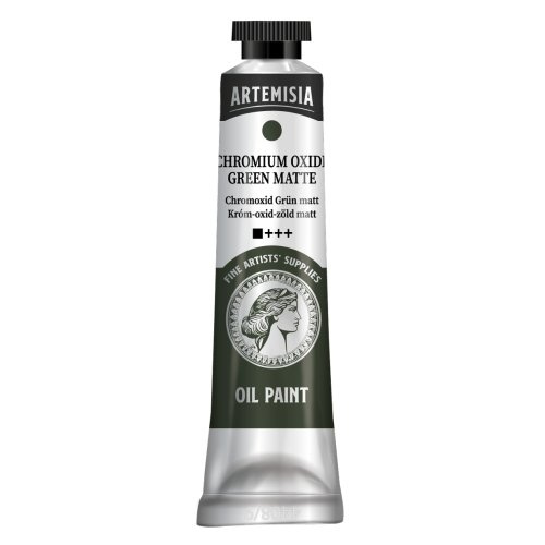 Artemisia Olejová barva ARTEMISIA 20 ml chromium oxide zelená matte