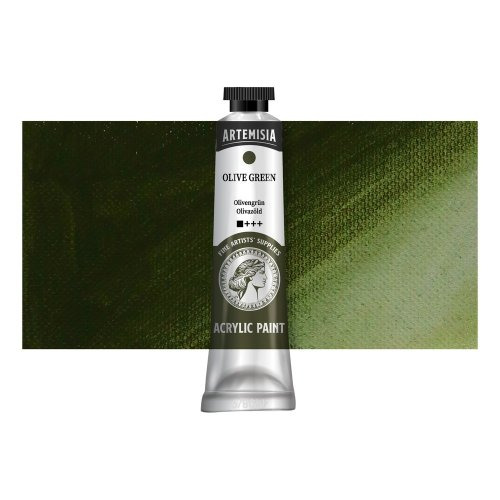 Artemisia Akrylová barva ARTEMISIA 20 ml olivová zelená
