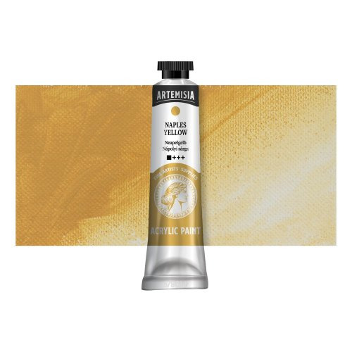 Artemisia Akrylová barva ARTEMISIA 20 ml neapolská žlutá