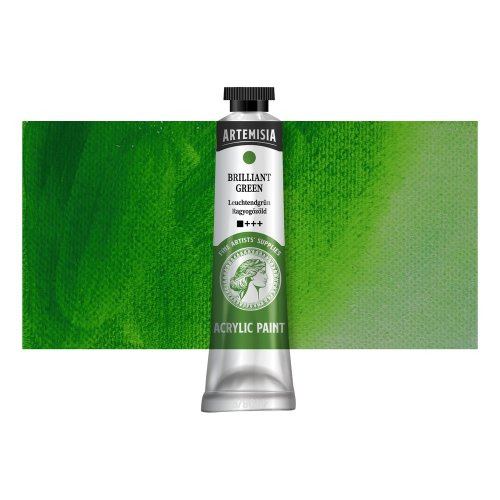 Artemisia Akrylová barva ARTEMISIA 20 ml brilantní zelená