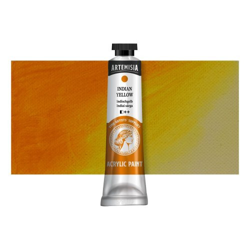 Artemisia Akrylová barva ARTEMISIA 40 ml indická žlutá