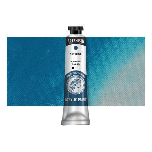 Artemisia Akrylová barva ARTEMISIA 40 ml nebeská modrá