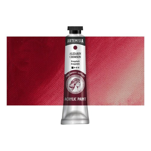 Artemisia Akrylová barva ARTEMISIA 40 ml alizarinová karmínová