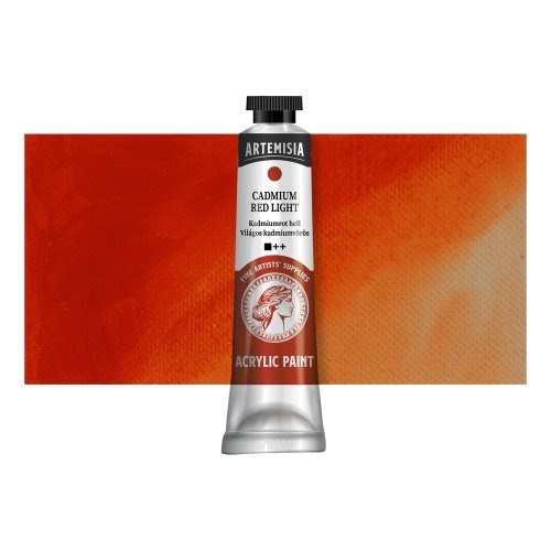 Artemisia Akrylová barva ARTEMISIA 40 ml kadmium červená světlá