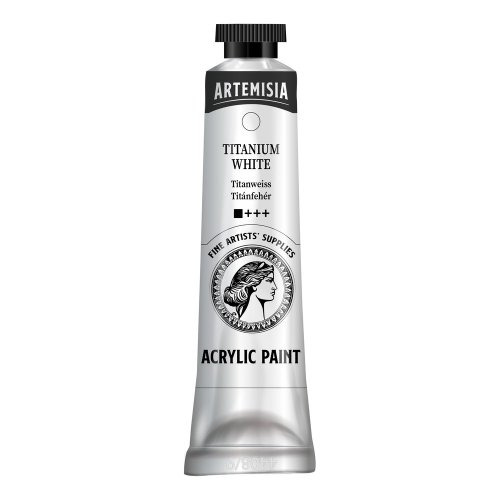 Artemisia Akrylová barva ARTEMISIA 40 ml titanová bílá