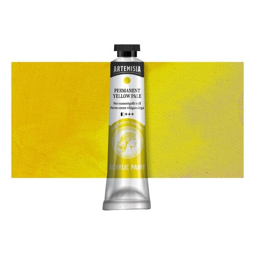 Artemisia Akrylová barva ARTEMISIA 120 ml permanentní žlutá bledá
