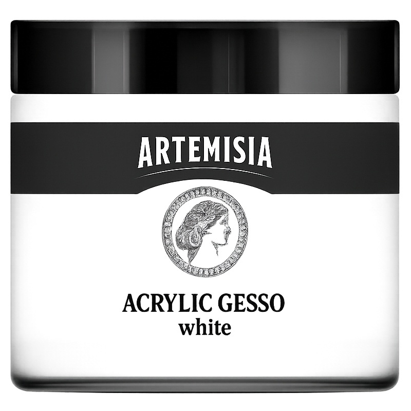 Akrylová barva gesso Artemisia 250 ml bílá