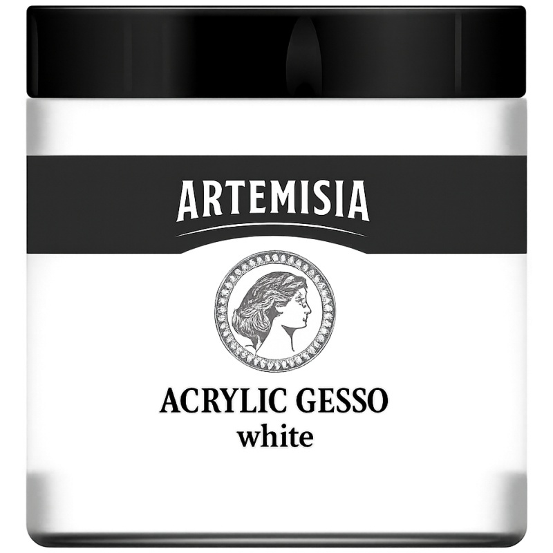 Akrylová barva gesso Artemisia 500 ml bílá