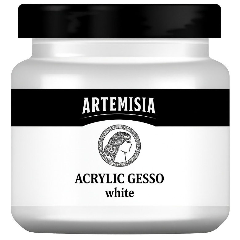 Akrylová barva gesso Artemisia 1000 ml bílá