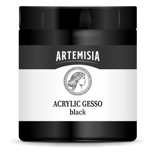 Artemisia Akrylové gesso ARTEMISIA 250 ml černé