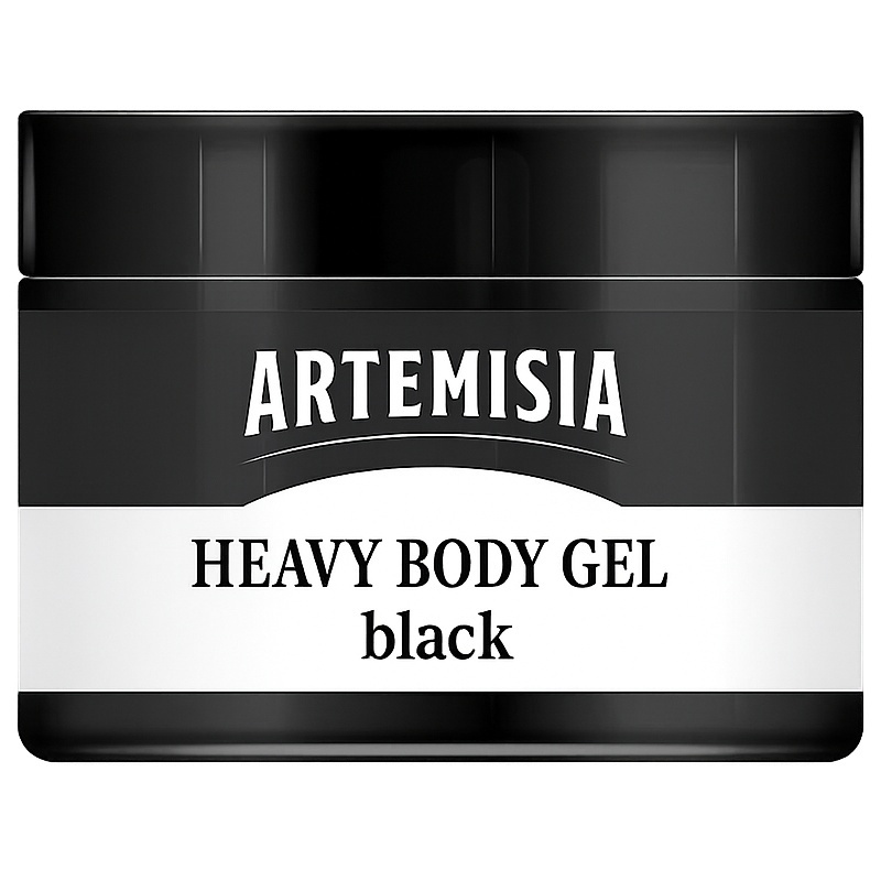 Heavy body gel Artemisia černý 150 ml