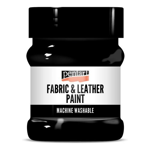 Pentart Barva na kůži a textil PENTART 230 ml ČERNÁ