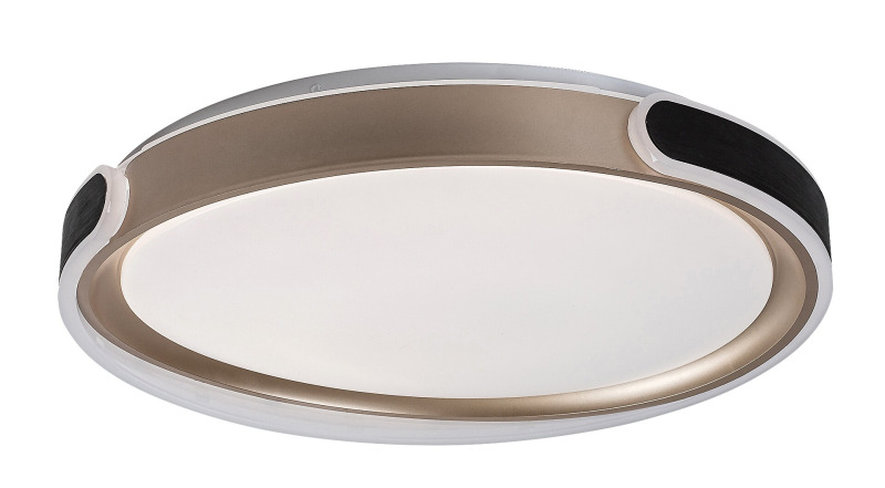 Stropní svítidlo Jindri černá/zlatá LED 48W RABALUX 71292