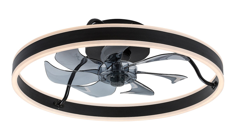 Stropní svítidlo Fanfy černá LED 40W RABALUX 71337