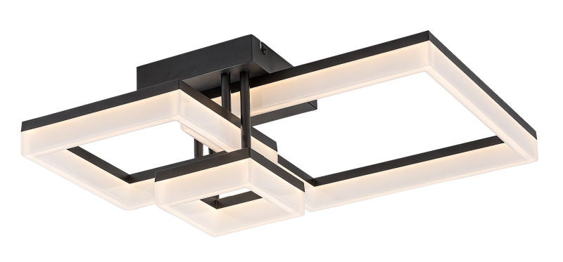 Stropní svítidlo Amilia černá LED 22W RABALUX 71386