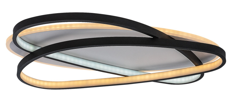 Stropní svítidlo Brantiel černá/bílá LED 57W RABALUX 71470
