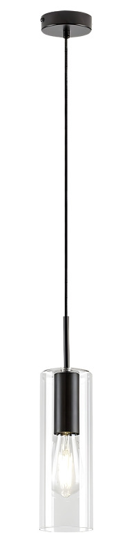 Závěsné svítidlo Esta matná černá E27 1×40W RABALUX 72049
