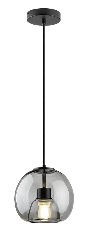 Závěsné svítidlo Cameo černá E27 1×60W RABALUX 72132
