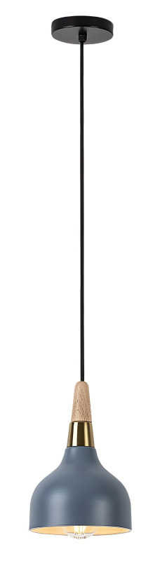 Závěsné svítidlo Drusilla šedá E27 1×40W RABALUX 72135