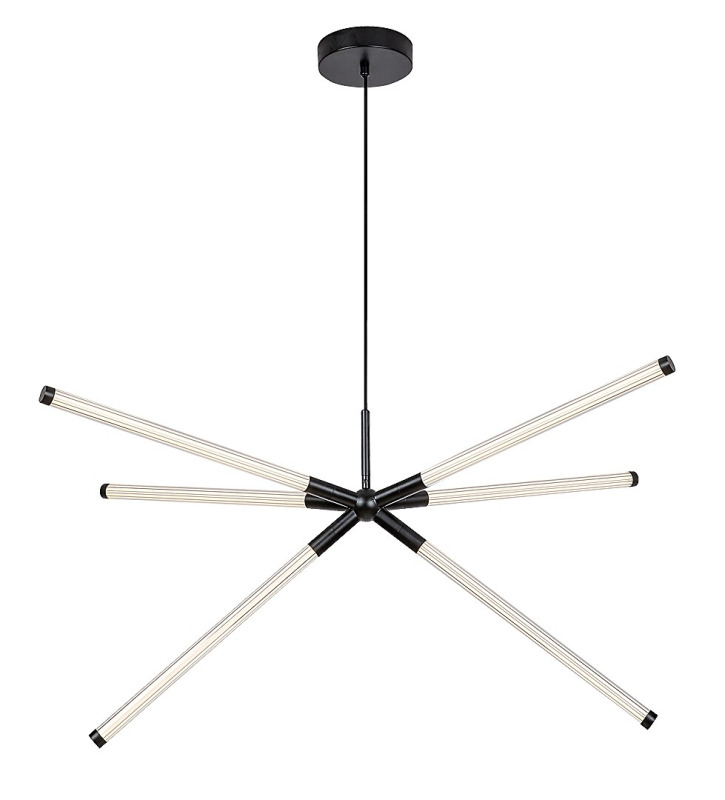 Závěsné svítidlo Nivaro černá LED 30W RABALUX 72168