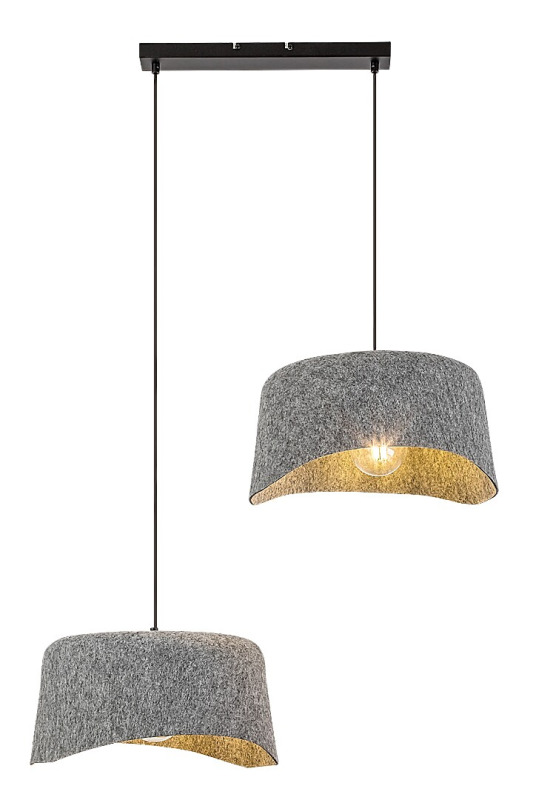 Závěsné svítidlo Farelia černá E27 2×10W RABALUX 72190