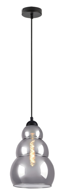 Závěsné svítidlo Salvatore černá E27 1×40W RABALUX 72211
