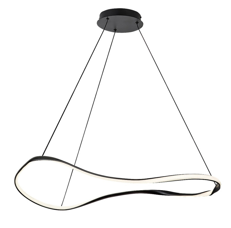 Závěsné svítidlo Mirossi černá LED 40W RABALUX 72266