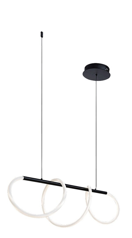 Závěsné svítidlo Montema černá LED 40W RABALUX 72269