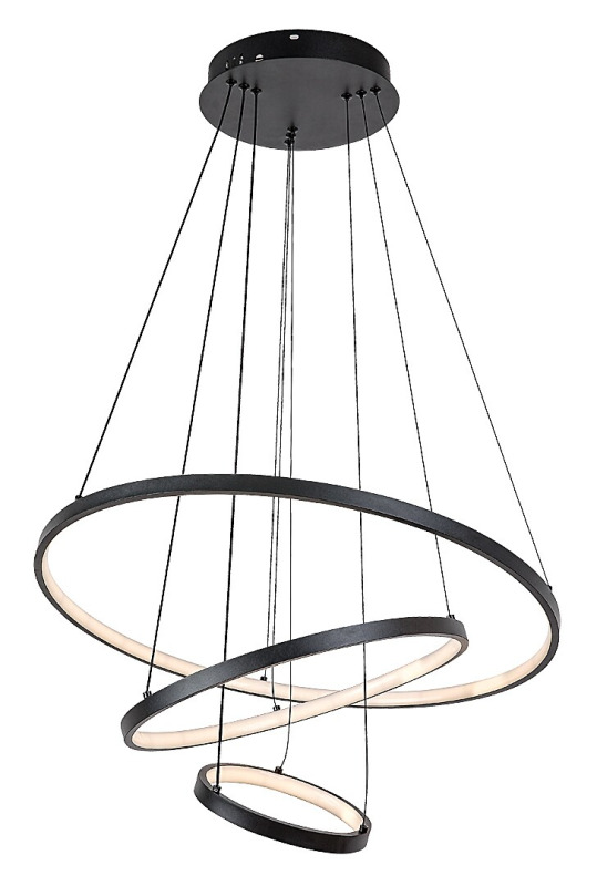 Závěsné svítidlo Beliza černá LED 90W RABALUX 72346