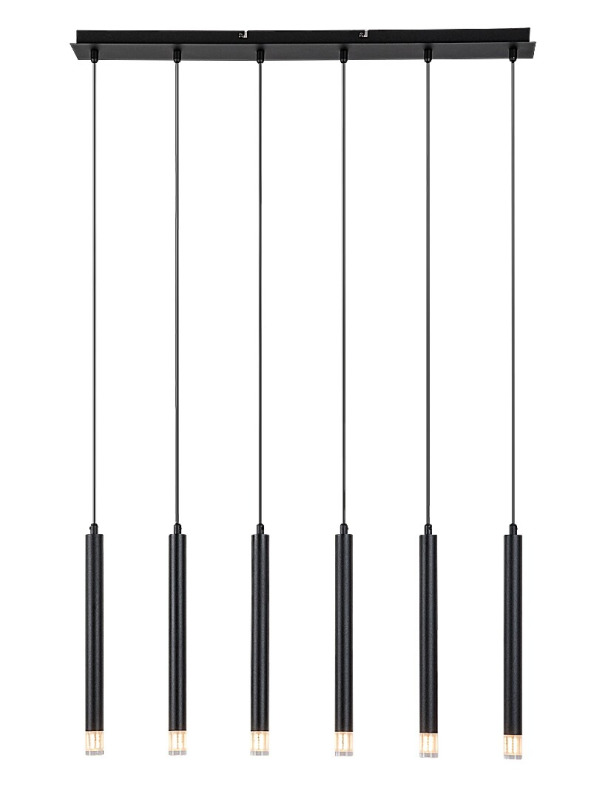 Závěsné svítidlo Ramira černá G9 6×5W RABALUX 72362