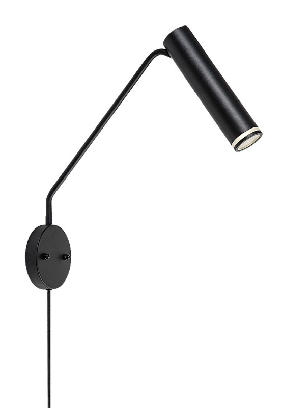 Nástěnné svítidlo Senobia černá GU10 1×35W RABALUX 73041
