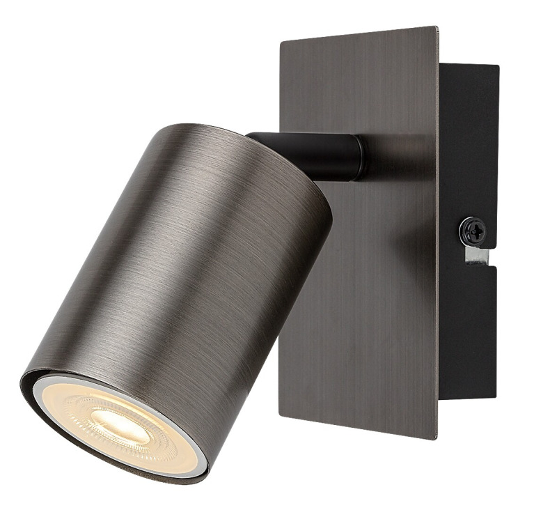Bodové svítidlo Gerhard zbraňová šedá GU10 1×15W RABALUX 73071