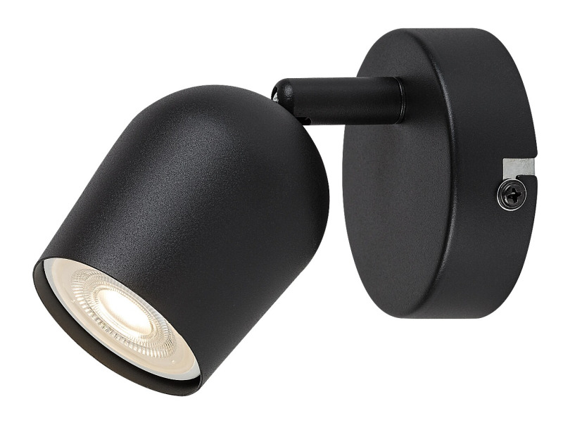 Bodové svítidlo Lianet matná černá GU10 1×15W RABALUX 73101