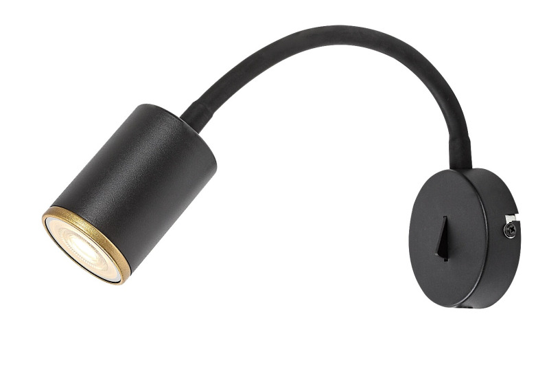 Bodové svítidlo Nolie matná černá GU10 1×15W RABALUX 73111