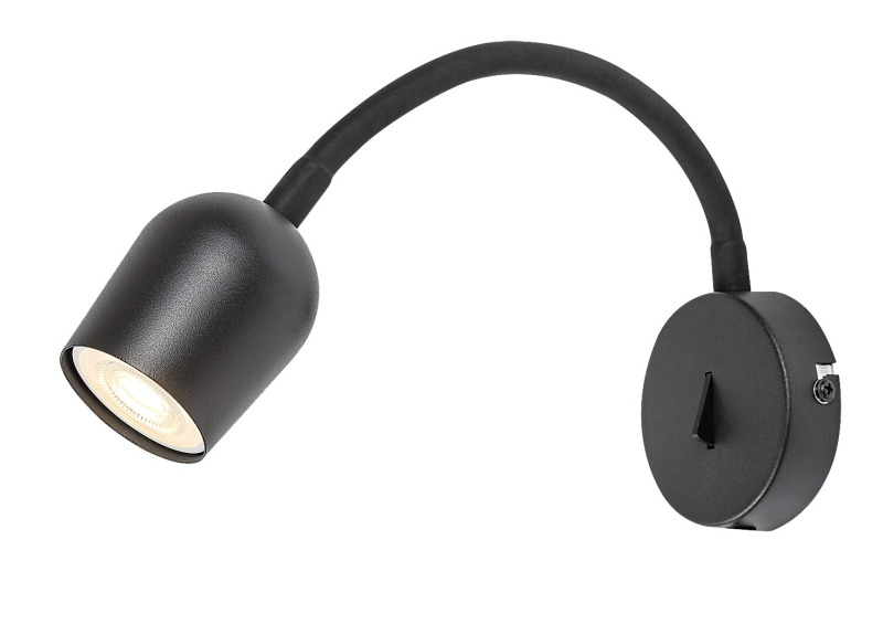 Bodové svítidlo Lianet matná černá GU10 1×15W RABALUX 73113