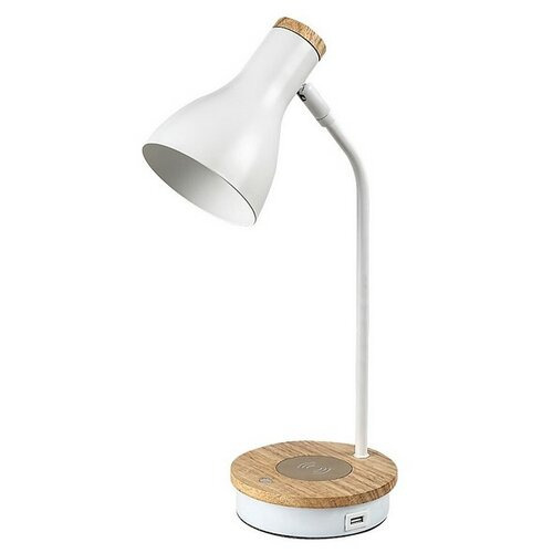 Stolní lampa Mosley matná bílá E14 1×25W RABALUX 74001