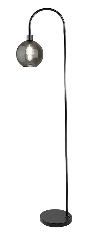 Stojací lampa Ricardo černá E27 1×40W RABALUX 74025
