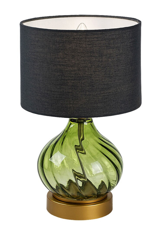 Stolní lampa Pirelo zelená E14 1×25W RABALUX 74033