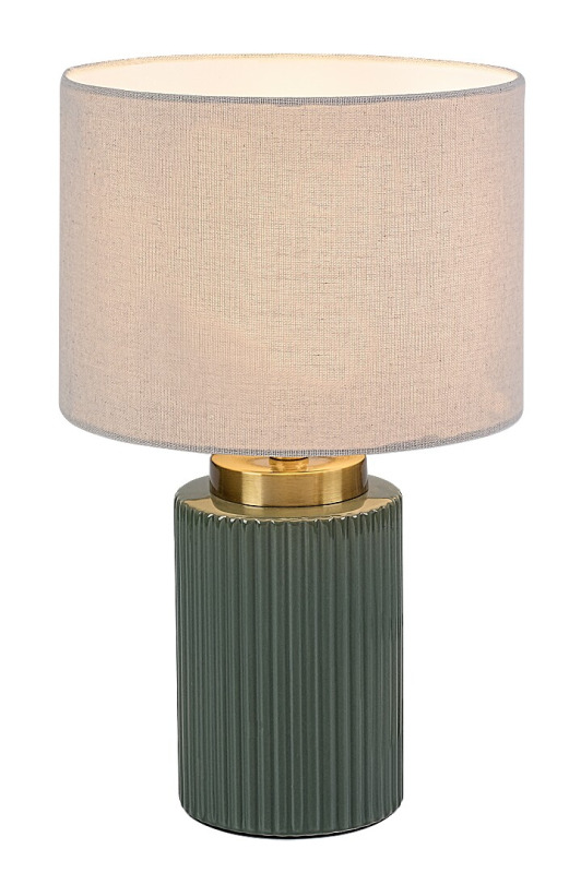 Stolní lampa Glovy zelená E14 1×40W RABALUX 74046