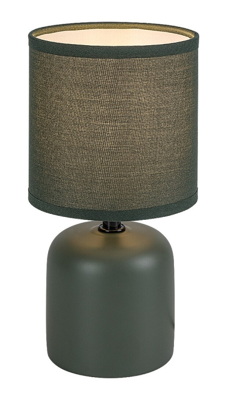 Stolní lampa Daphni zelená E14 1×40W RABALUX 74055