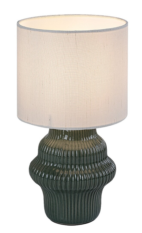 Stolní lampa Glimo zelená E14 1×40W RABALUX 74059