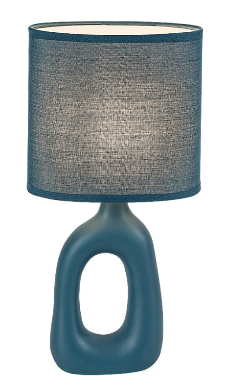 Stolní lampa Sylira modrá E14 1×40W RABALUX 74072