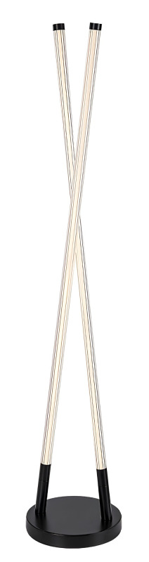 Stojací lampa Nivaro černá LED 12W RABALUX 74166
